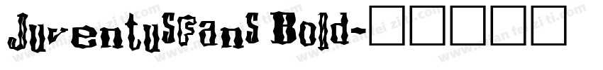 JuventusFans Bold字体转换